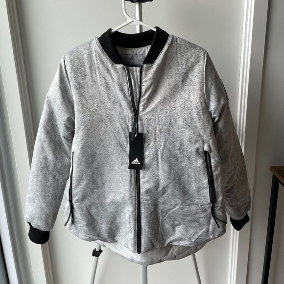 Adida's Women Bomber Jacket, Size M - Picture 1 of 3